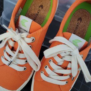 Cariuma Orange Sneakers
